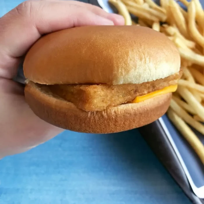 Animation fish burger