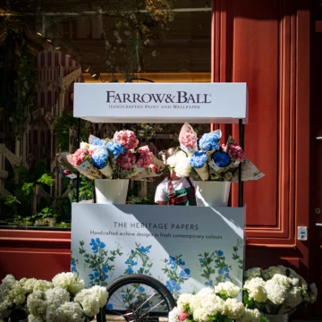 🌸 Une activation fleurie pour Farrow & Ball À l’occasion de cette opération, notre
