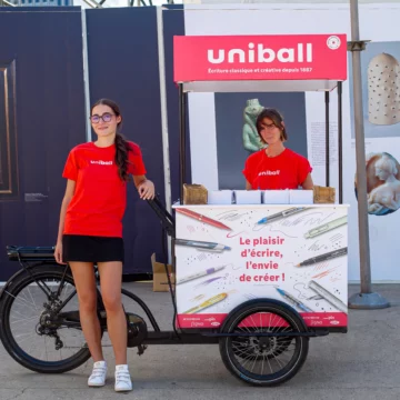 ✍️ Énorme activation Posca Uni-ball sur le territoire national et international ! De Paris