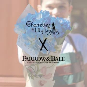 💐 Au coeur de notre activation pour Farrow & Ball… Notre fleuriste composait les